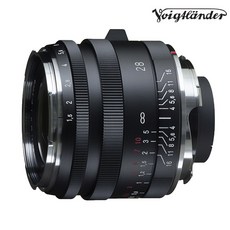 보이그랜더 NOKTON VL 28mm F1.5 ASP Type II 블랙 VM마운트 + 구매 시 겐코 AIR MC UV 49필터 + 브이로그 키트 / 컴온탑 (재고보유), NOKTON VL 28mm F1.5 ASP II 블랙