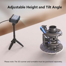 3DMakerpro 무스/무스 라이트 씰/씰 3D 스캐너용 스캐너 삼각대 홀더, 3DMakerpro 무스/무스 라이트 씰/씰 3D 스캐