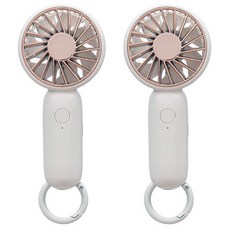 오토라 핸디 초미니 휴대용 선풍기 FAR-FAN01 화이트 2PCS, 2개입