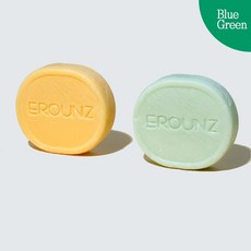 [EROUNZ] 천연오일 컨디셔닝바 / 샴푸린스바 친환경 헤어 클렌징 컨디셔너 비누 / 건강하고 윤기있는 머리결 / 제로웨이스트 라비스코, 레몬향+베르가못향, 1개, 100g