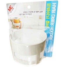 파이퍼레몬 드라이기 걸이 코드정리 욕실 홀더 드라이걸이 꽂이 접착식