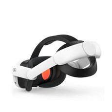 AMVR Q3舒適頭戴，輕量化設計，PU皮革墊，可調節，耐用靈活, 黑, 1個, Q3HW6