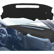 1998-2005 쉐보레 S10 블레이저/GMC 지미 소노마 특사/올드 올드스모빌 브라바다 대시보드 커버 매트 카펫 패드 베이지 Y39용 이즈 대시 커스텀 핏, black, 1개