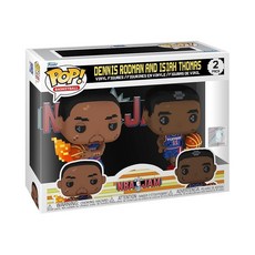 Funko Pop 수집용 장난감 피규어 - Isiah Thomas NBA 비닐 선물 아이디어 공식 상품 어린이 및 성인용 스포츠 팬 128891, Funko Pop 수집용 피규어 - Isiah Thom