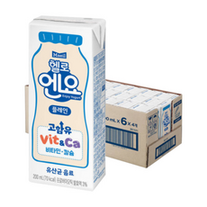 매일 헬로엔요 플레인 200ml 24팩, 1개, 24개