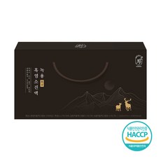 [2박스 선택시 1박스 더] 두손애약초 녹용 흑염소진액 프리미엄 (시음용 5포 증정), 2.1L