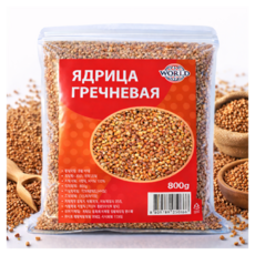 World Buckwheat Roasted 볶은메밀, 800g, 1개