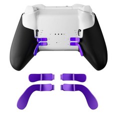 XBOX 엘리트 2 컨트롤러용 패들 Xbox 시리즈 22 코어 컨트롤러 교체 액세서리 4개 자석 금속 내구성 강한 스테인리스 스틸 간편한 설치 안전한 장착보라색, 1개, Purple