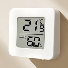 미니 온습도계 수온, 1개, 화이트, 4.5cm