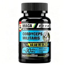 MACA 精神黑馬卡 男性保健, 1個, 60顆