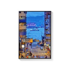 촬영용 터치 모니터 터치스크린 멀티뷰 쿼드 디렉터용, PS 외부 프레임+유화 캔버스, 30 x 40, FXGJS-2