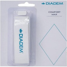 오버그립 테니스 라켓 손잡이 땀 흡수 그립 디아뎀 컴포트 맥스 교체용 흰색 테이프 강력한 접착력 오래 지속되는 편안함 직조되지 않은 폴리우레탄 두께 2mm, 오버그립 테니스 라켓 손잡이 땀 흡수 그립 디아뎀 컴포