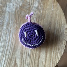 텀블러백 뜨개질 텀블러파우치 뜨개 그물가방 손뜨개, 1개, 스마일보라