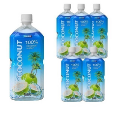 코코로 탄도 100% 코코넛워터, 1L, 1개