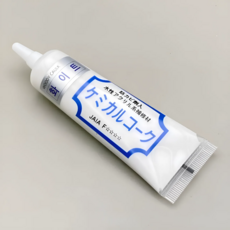 일제 메꿈제 우드코크 50g 화이트 백색 튜브형 마루 가구 바닥 보수 틈새충진제 우디코크