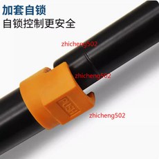 自鎖氣彈簧 伸縮支撐桿 帶保護套, 1個, 自鎖氣彈簧叉車駕駛室用液壓桿跑步機支撐杆, 自鎖氣彈簧叉車駕駛室用液壓桿跑步機支撐杆