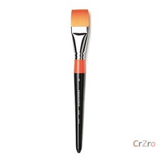 화홍 평붓 8호 미술용품 구성붓 전문가용 학생용 유화 아크릴 채색 납작붓 1개입