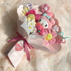 해피블로썸 산리오 인형 꽃다발 인형다발, 1개, 마이멜로디