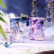 扶柚 盒裝明信片 錦瑟笙歌系列 古風四大美女明信片, 1個, 美人吟