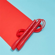 김수열줄넘기 뉴고급 96-001A, 빨강, 1개