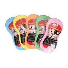 洗車海綿十個裝 八字海綿 8字海綿 蜂巢海綿 汽車美容自助洗車必備清潔海綿, 隨機出色, 10個