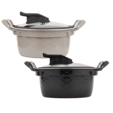 램프쿡 안넘치는 요술냄비+찜기+24 폴드웍팬, 베이지