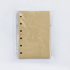 라라티나 레베카 데일리 감성 빈티지 가죽 커버 가볍고 작은 다이어리, 속지(160매), 1개