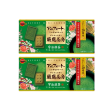 부르본 알포트 말차 미니초콜릿, 2개, 60g