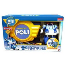 ROBOCAR POLI 豪華變形底座玩具套組, S83072