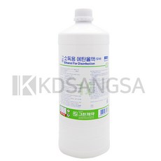 그린 소독용 에탄올 1L, 4개