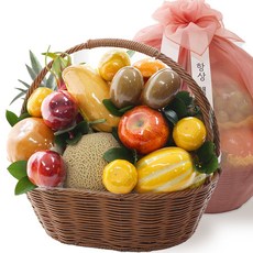 혼합 과일 박스 선물 당일배송 부산 서울 과일선물세트 예단 이바지 백화점 출산 축하 전국 과일바구니, 혼합과일바구니 1호-미니, 1개