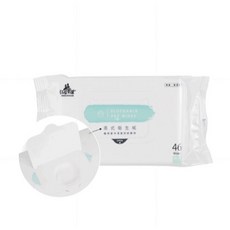 毛樂子寵物 汪喵濕式衛生紙 46抽 & 12抽 (可沖馬桶) 寵物濕紙巾 單包, 1個, 濕式衛生紙46抽, 46