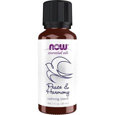 에센셜 오일 아로마테라피 평화와 조화 블렌드 진정 향 혼합 비건 어린이 안전 캡 1온스