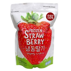 감좋은날 25년산 국산 냉동딸기 / 아이스딸기, 1kg, 1개