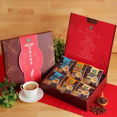 【Garden Caf'e】花園白咖啡經典禮盒 (附提袋) - 精品咖啡、單品咖啡、手沖美式咖啡, 1個, 1盒