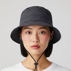 스내플 초경량 심플 무지 서플렉스 버킷햇 등산모자(6컬러), 챠콜