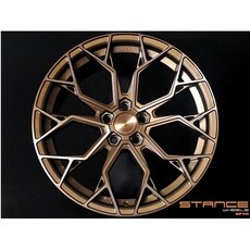 STANCE SF10 旋鍛 19吋 5孔112 鋁圈 麗車坊, 髮線古銅金, 1個