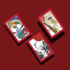 우리 민화 화투 투화 ver.3, 나무 상자, 1개, 나무 상자