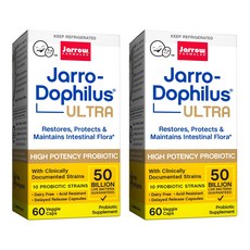 Jarrow FORMULAS 賈羅公式 500億益生菌素食膠囊, 60顆, 2罐