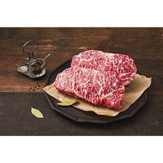 채끝 스테이크 투뿔넘버9 마장동 한우, 200g, 1개