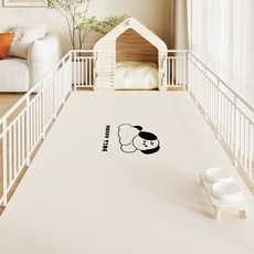 강아지 방수매트 거실 특대형 강아지 미끄럼방지매트 바닥매트, A03, 1개