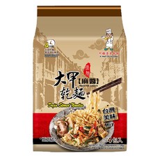 大甲佳旭 阿麵達美食館 大甲乾麵系列 (香辣/油蔥/原味/沙茶) 麻醬 ( 全素 ) 2026/08/03, 1個, 麻醬 ( 全素 )2026/08/03