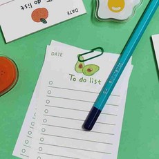 투두리스트 메모패드 체크리스트 일일 플래너 스케줄메모