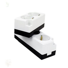 가을다미추천 노출콘센트 3구 여행용멀티탭, 2구