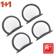 알탱고 [1+1]귀여운 동물 /곰 귀/ 헬멧 부착형 레포츠용 선물용, 블랙+화이트