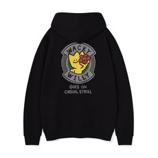 와키윌리 키키 앤 릴리 빅그래픽 후드 블랙 325507
