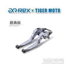 老虎摩托 Rex雷克斯 本田 HONDA CBR954RR 煞車拉桿 離合器拉桿 可折拉桿 現貨, 1個, 鈦, 鈦