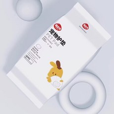 HIPIPET 母狗狗生理褲 寵物衛生巾 月經期防交配安全防孕褲, 護墊30片/包(均碼),XS（腰圍21-32cm）, 1個, XS（腰圍21-32cm）