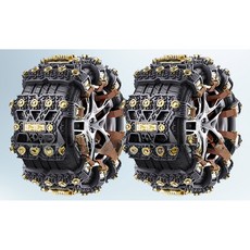 자동차 SUV 및 오프로드 차량용 겨울 타이어 스노우 체인 - TPU 소재 손상 없음 얼음 깨기 구조용, 8PCS