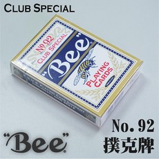 BEE 美國製造 No.92 Club Special 撲克牌 (藍), 1個